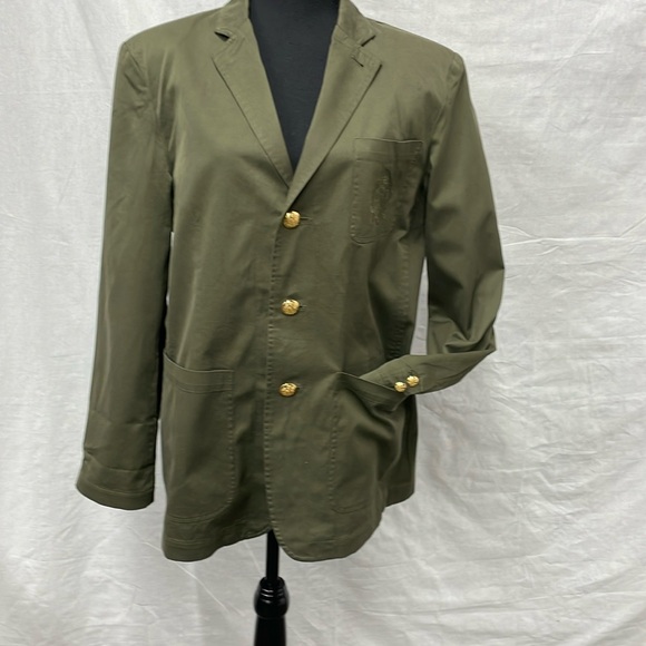 Ralph Lauren army green, lightweight, 100% cotton jacket, size L - Picture 1 of 10